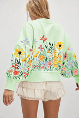 Floral Sweatshirt