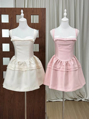 Satin Bodice Mini Dress