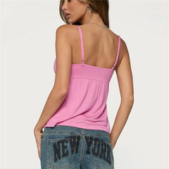 Front Tie Knot Cami Top