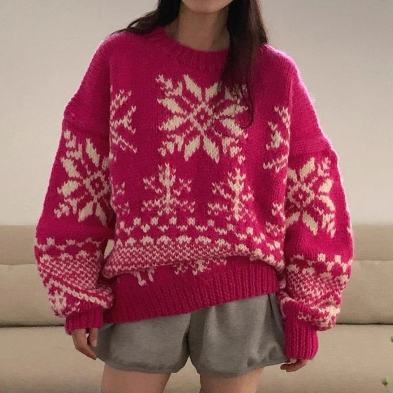 Jacquard Christmas Sweater Free From Label