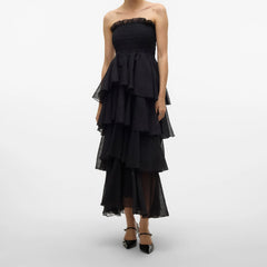 Tube Layered Long Dress