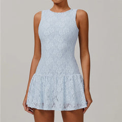 Lace Romper Gym Mini Sports Dress