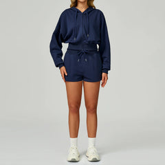 A cozy leisurewear set, perfect for lounging or running errands.