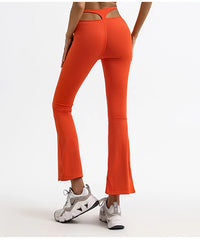 High-waist athletic leggings with a comfortable and secure fit.