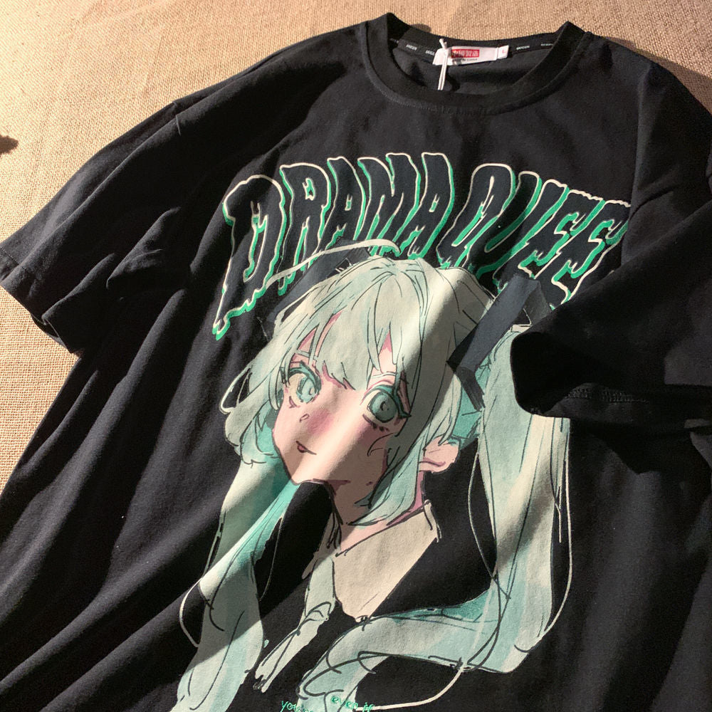 Drama Queen Anime Graphic Tshirt