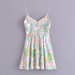 Pastel Floral Mini Cami Dress Free From Label