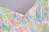 Pastel Floral Mini Cami Dress