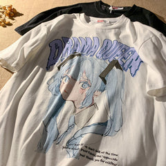 Drama Queen Anime Graphic Tshirt Free From Label