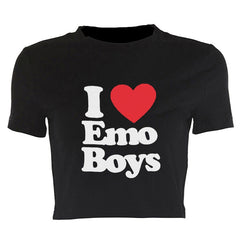 Emo Boys Bold Graphic Tee Free From Label