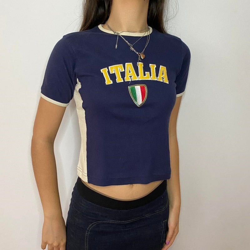 Italia Jersey Tee - Free From Label