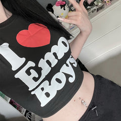 Emo Boys Bold Graphic Tee Free From Label