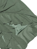Green Bodycon Frill Midi Dress