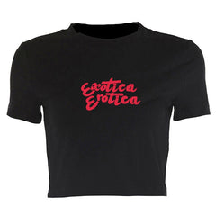 Lettered Printed Tee Free From Label