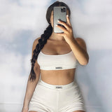 Knitted 2 Piece Bralette and Boxers Set