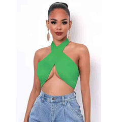 Multi-way Wrap Around Bandage Top Free From Label