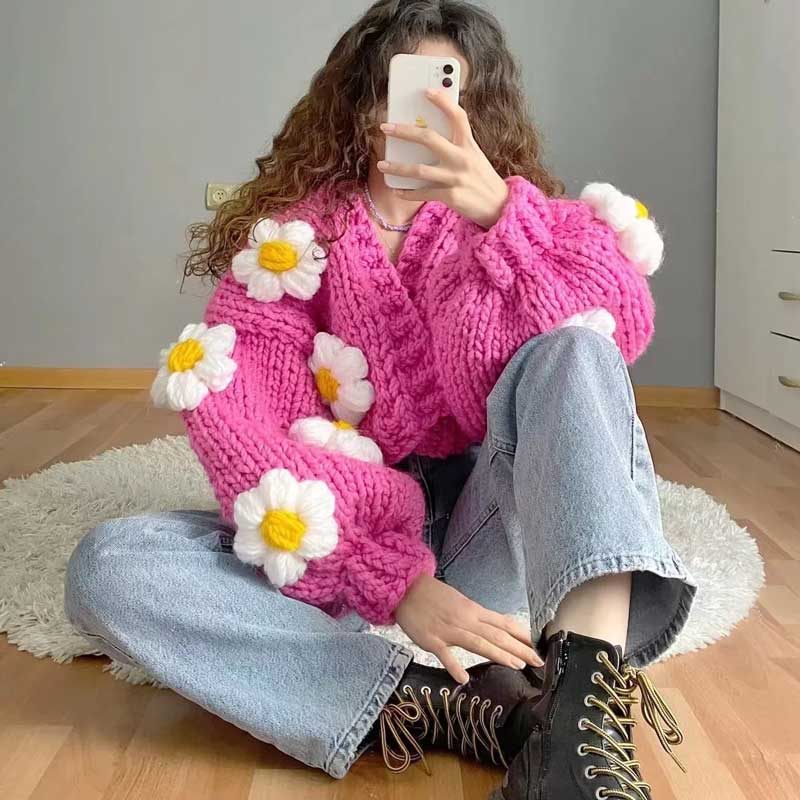 Knitted Chunky Cardigan